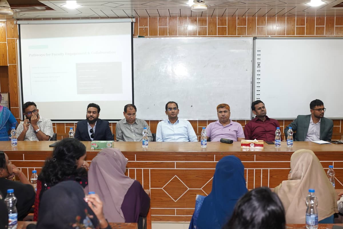 Seminar moment — guests