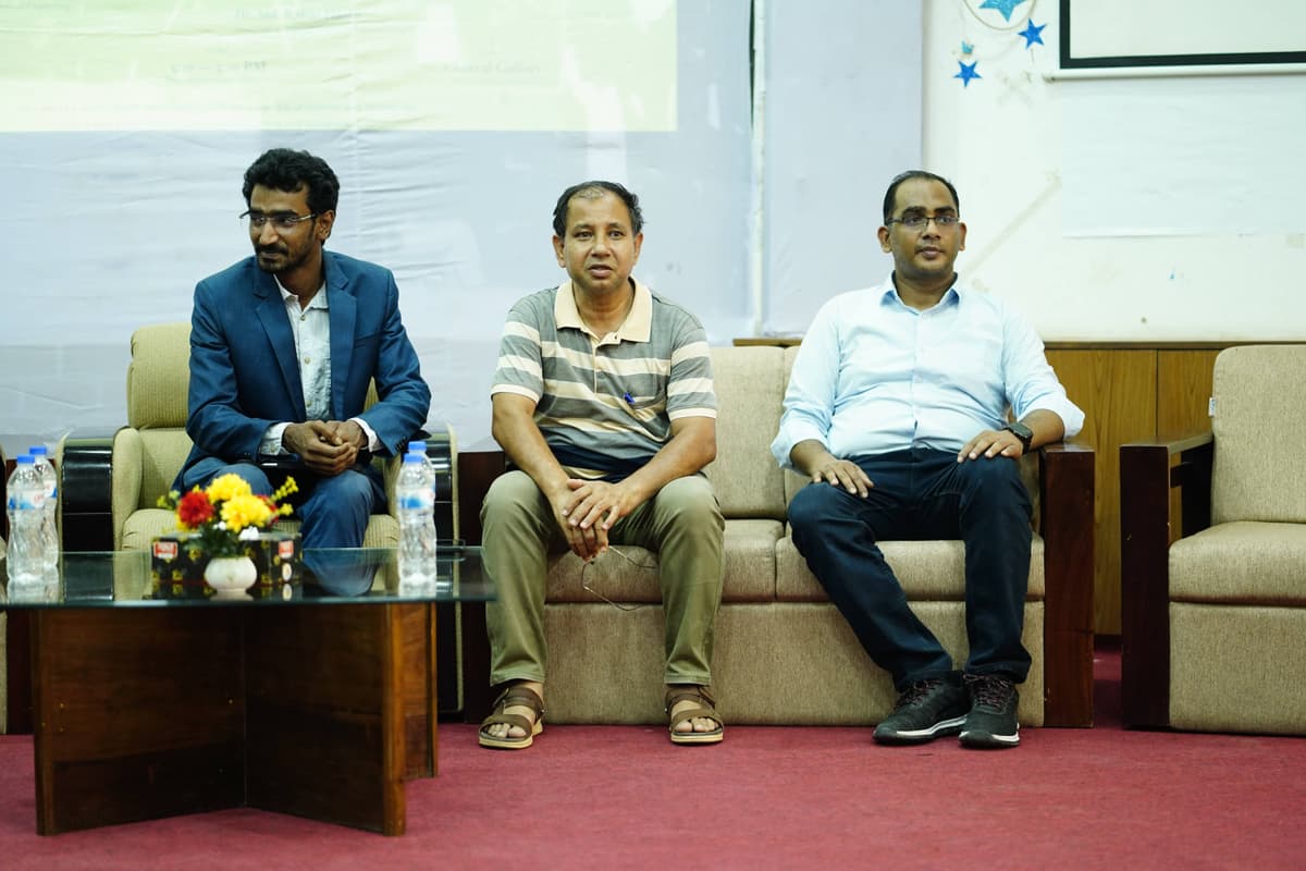 Jashore seminar moment — students