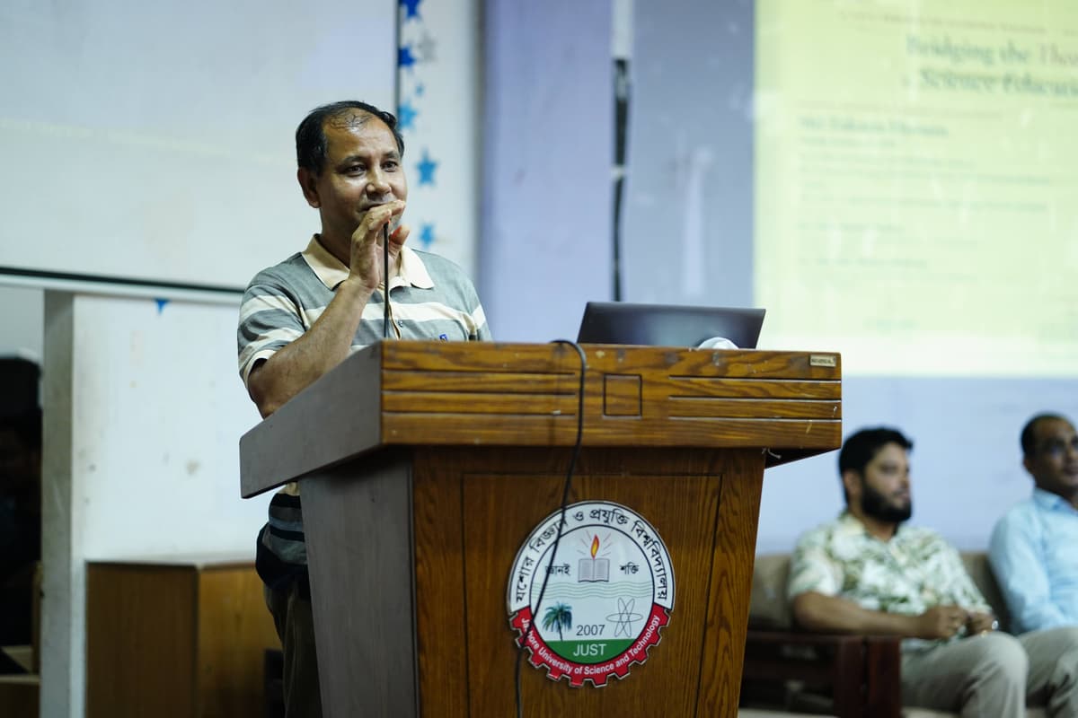 Jashore seminar moment — closing remarks