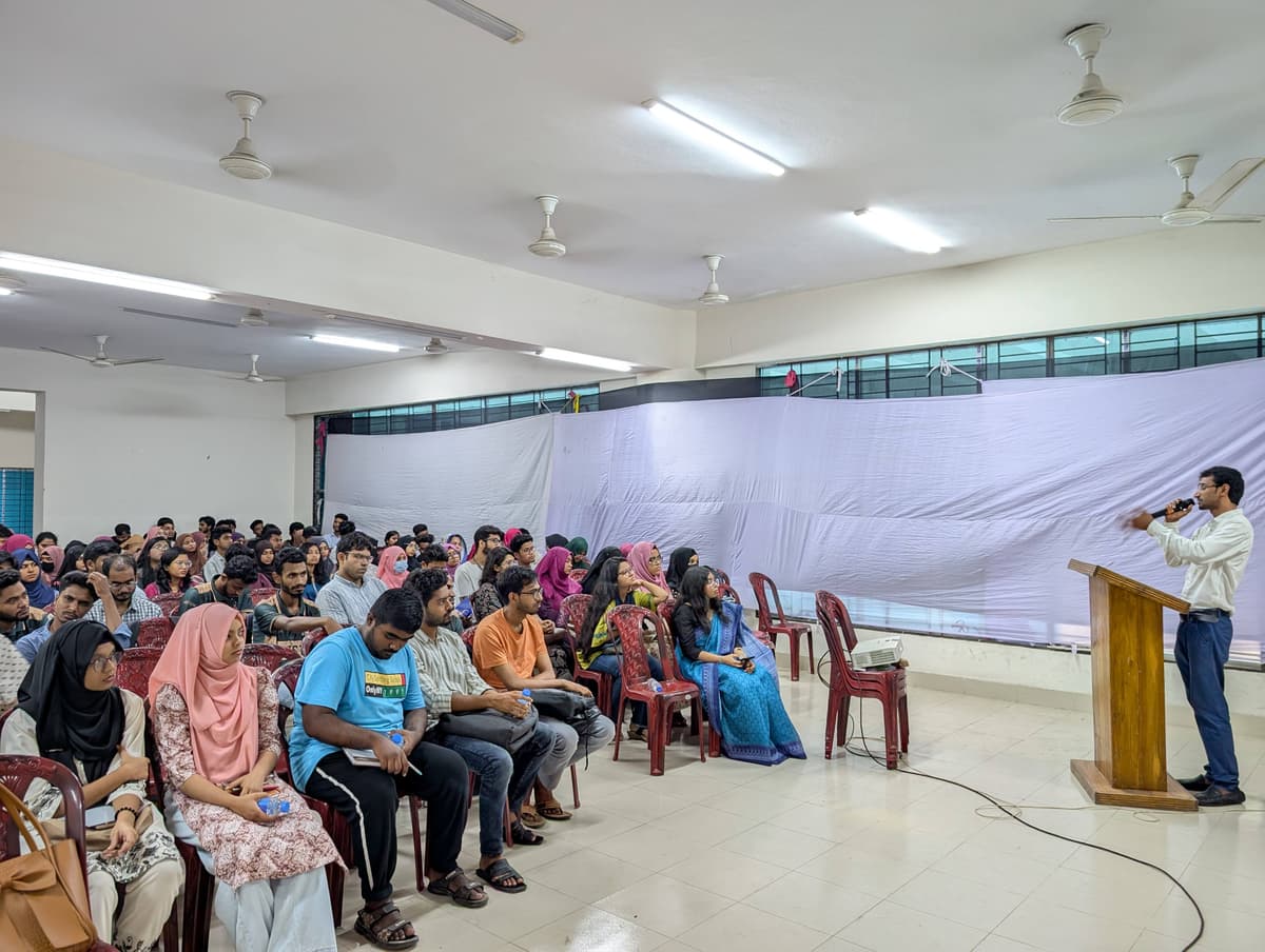 MBSTU seminar moment — KRTC team