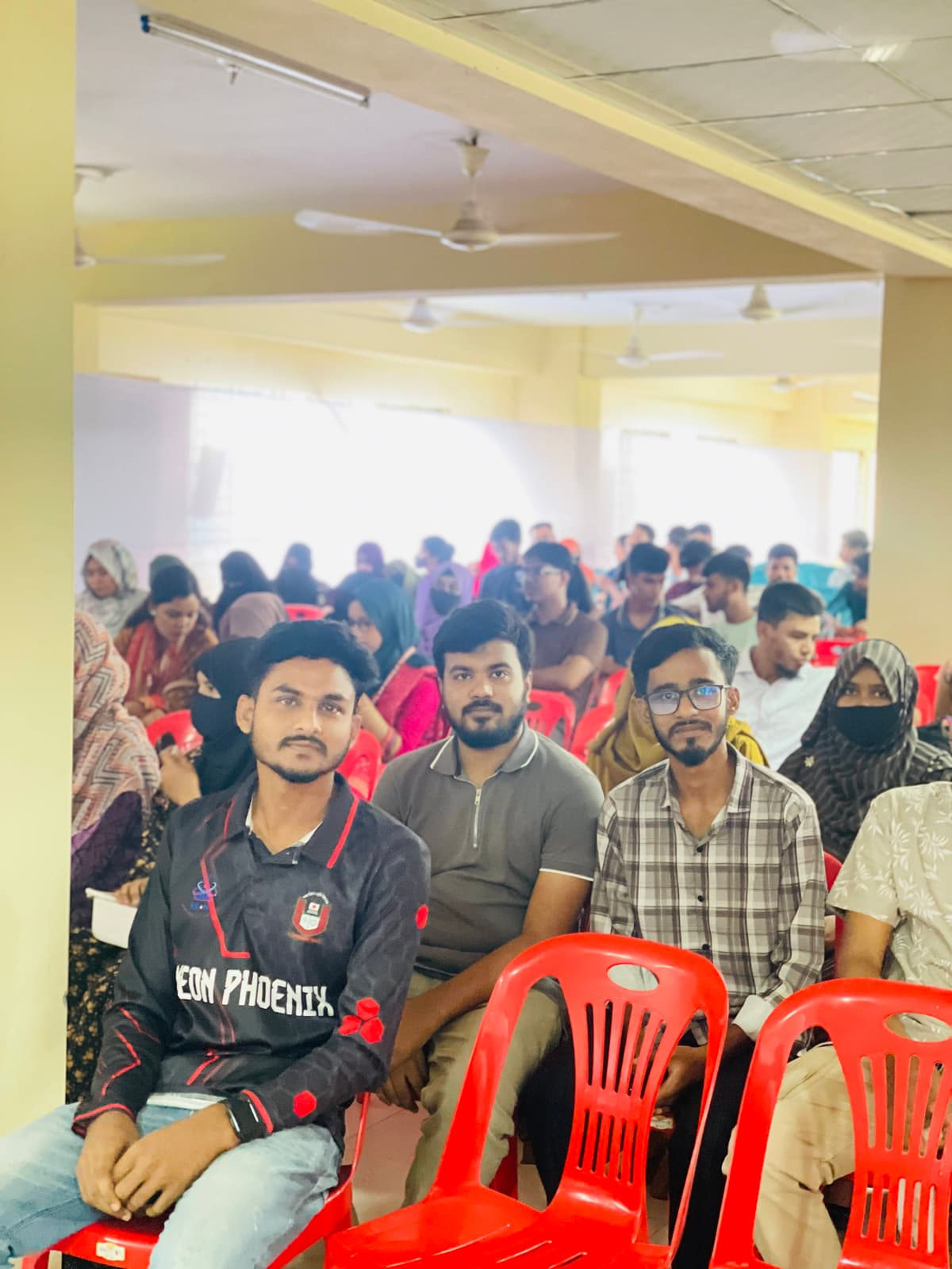 Pabna seminar moment — presentation