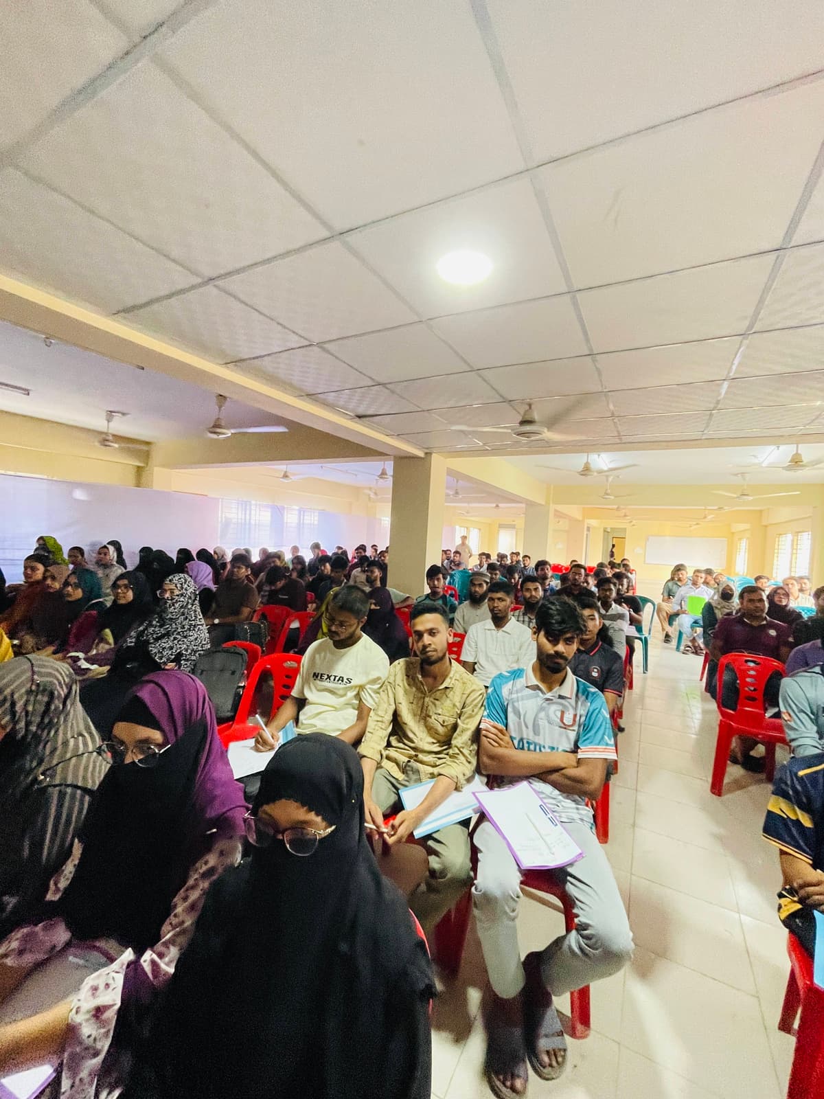 Pabna seminar moment — discussion