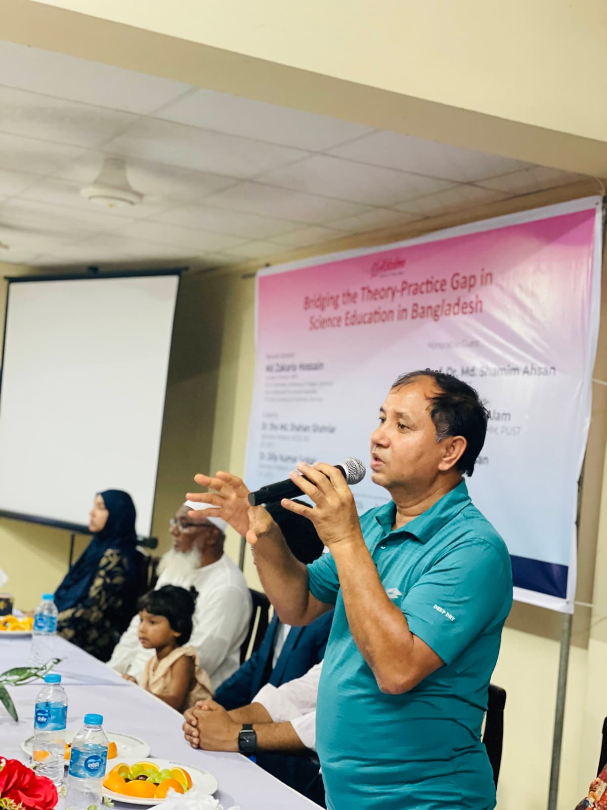 Pabna seminar moment — KRTC team
