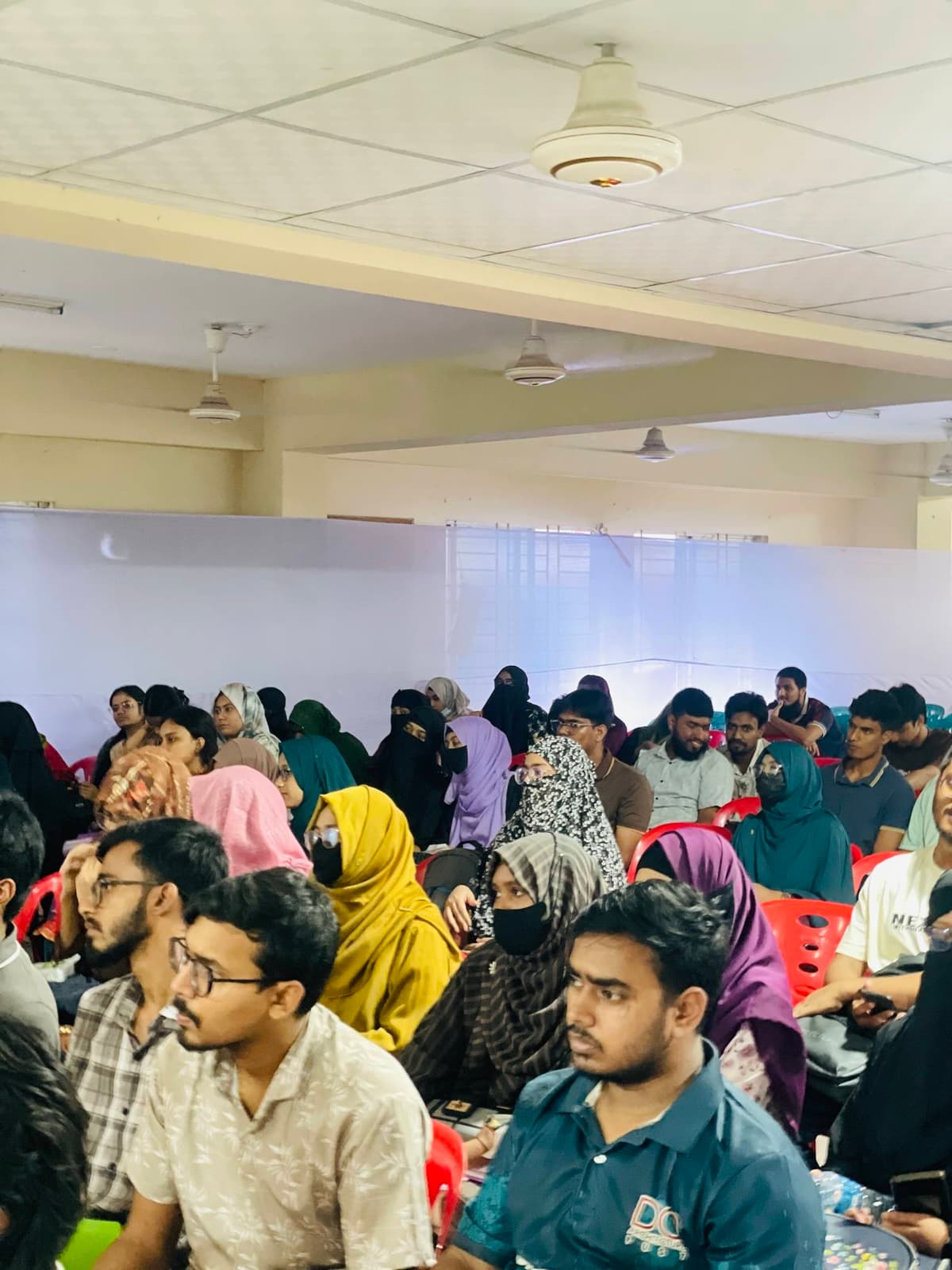 Pabna seminar moment — engagement